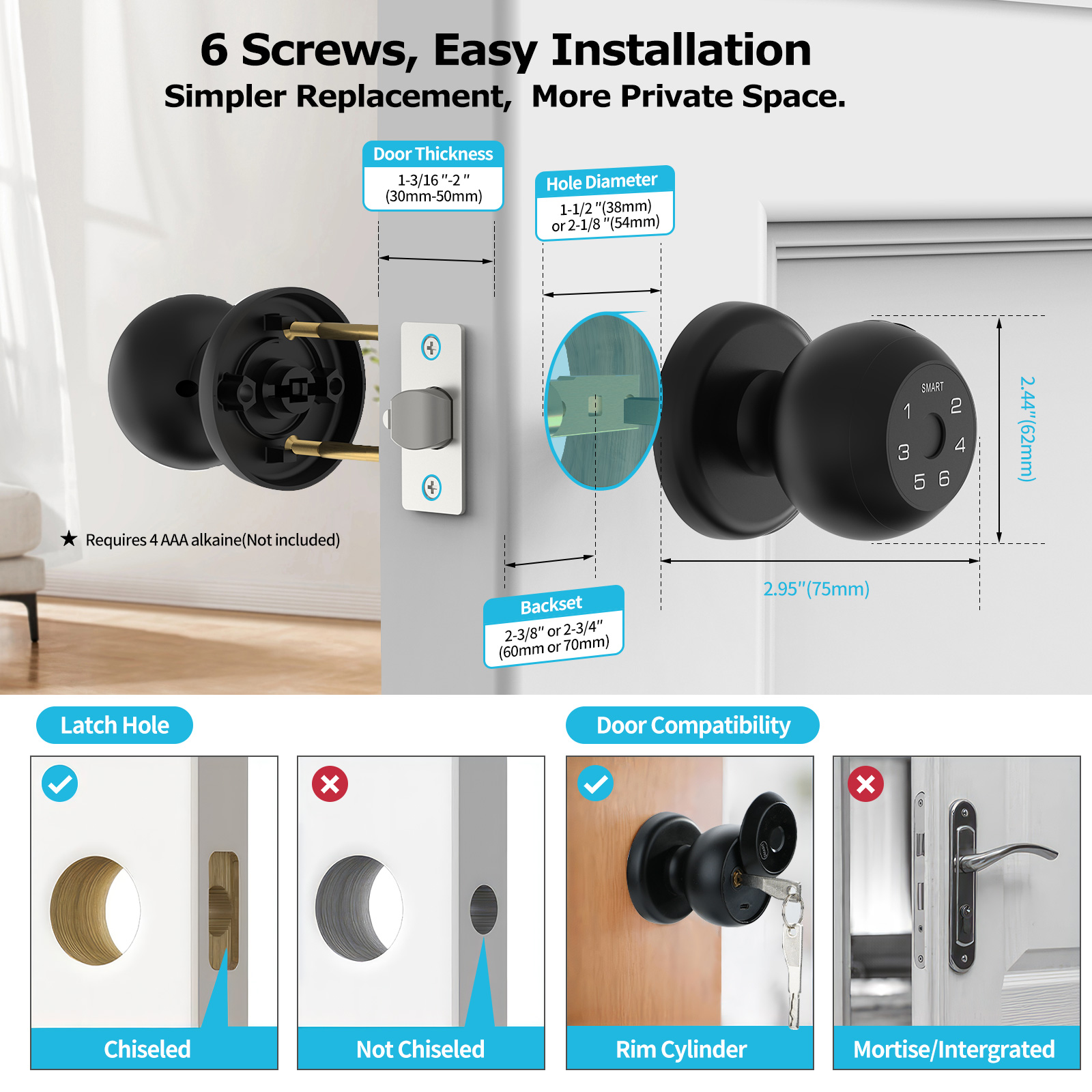 Viladepot スマートロック指紋ドアロックアプリ制御  - Smart Home Door Lock のレビューと価格