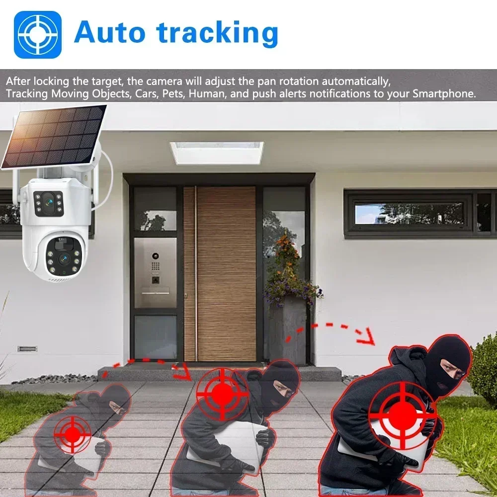 屋外ソーラー監視カメラ,PTZ IPカメラ,デュアルレンズ, - Smart Home Camera Ezviz のレビューと価格