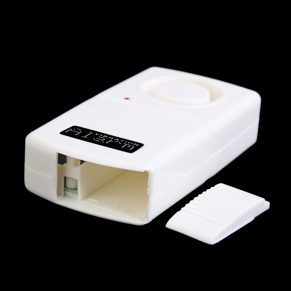 振動アラーム 120dB 防犯アラーム 大音量ドア・窓アラー - Wireless Door Sensor のレビューと価格