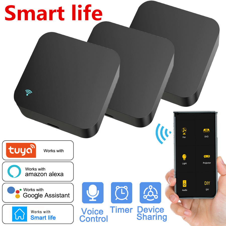 Tuya WiFi IR リモコンエアコンテレビスマートホー - Universal Remote Smart Home のレビューと価格